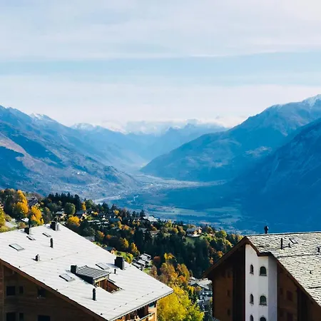 Apartmán Montana Spacious 80m2 With Stunning View & Bus Stop Outside Crans-Montana