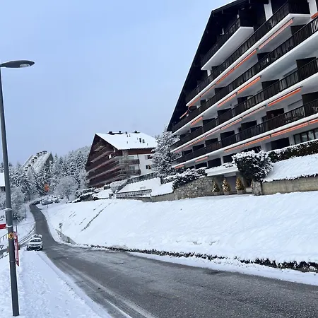 Apartmán Montana Spacious 80m2 With Stunning View & Bus Stop Outside Crans-Montana