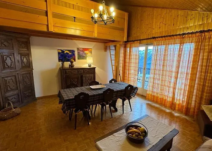 Apartmán Montana Spacious 80m2 With Stunning View & Bus Stop Outside Crans-Montana