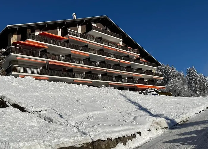 Apartmán Montana Spacious 80m2 With Stunning View & Bus Stop Outside Crans-Montana
